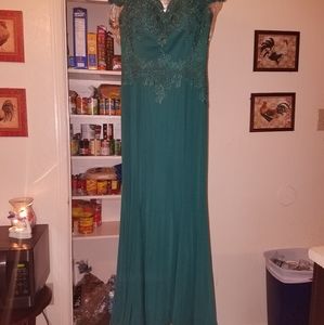 Prom dress and shoes